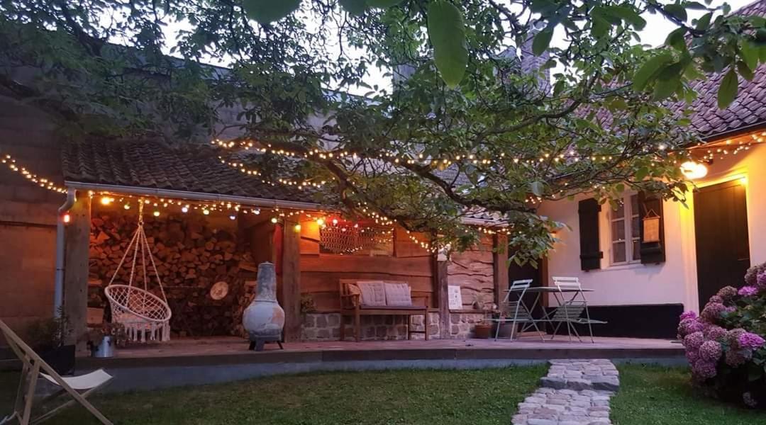 Bed and Breakfast La Longère d'Ecottes Licques Esterno foto